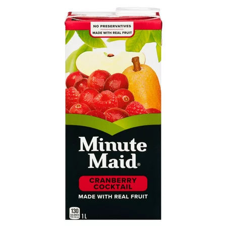 Minute Maid Cranberry Cocktail - 1L