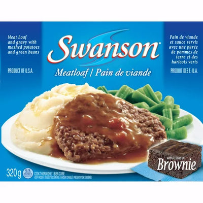 Swanson Meatloaf with Brownie - 320g - Bringme