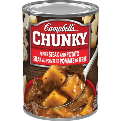 Campbell’s Chunky Pepper Steak And Potato - 515ml - Bringme