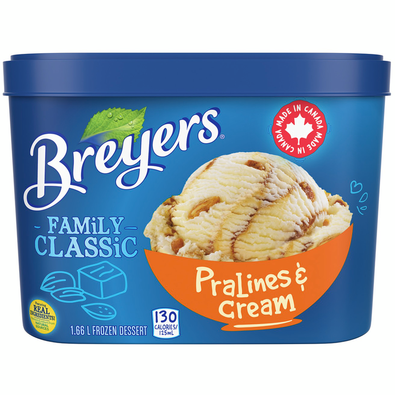 Breyers Classic  Pralines & Cream Ice Cream - 1.66L