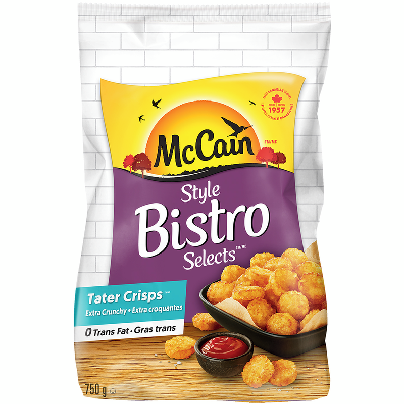 McCain Bistro Selects™ Tater Crisps extra crunchy, 0 trans fat - 750g