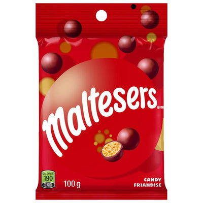 Maltesers Malt Chocolate Candy Pieces, Bag - 100g - Bringme