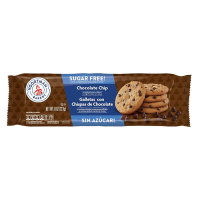 Voortman Bakery Cocolate Chip Cookies, no sugar- 225g - Bringme