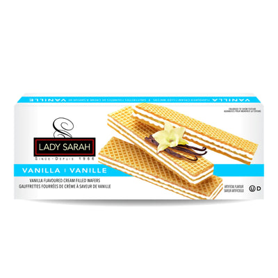 Lady Sarah Vanilla Cream Wafers Snacks - 200g - Bringme