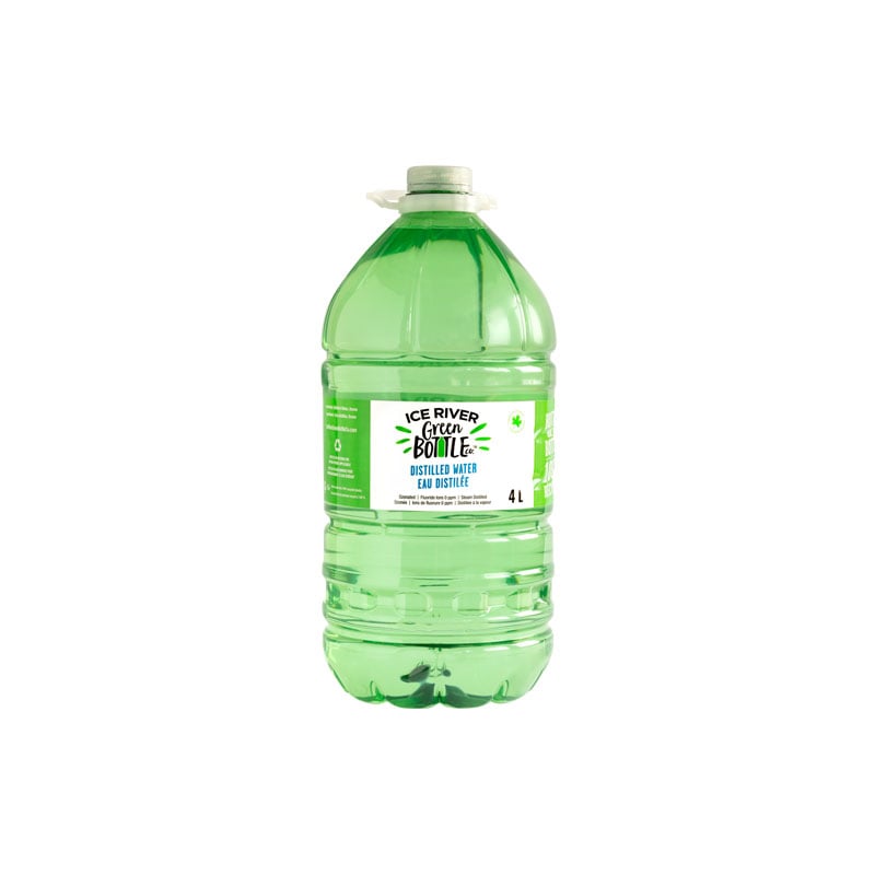 Ice River Green Bottle Distilled Water - 4L