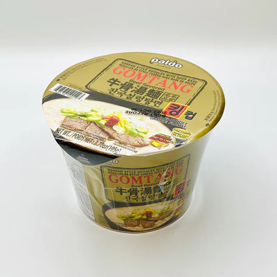 Paldo - Beef Flavored Korean Style Noodles with Soup Base - 105g - Bringme