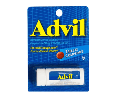 Advil Ibuprofen Tablets 200mg - 10 Tablets - Bringme