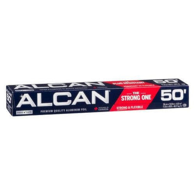 ALCAN Premium Quality Aluminum Foil - 50' - Bringme