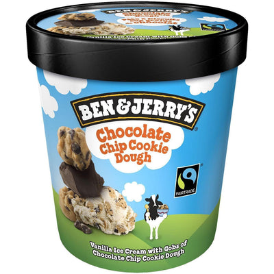 Ben & Jerry's Chocolate Chip Cookie Dough Ice Cream - 473ml - Bringme