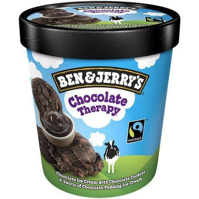 Ben & Jerry's Chocolate Therapy Ice Cream - 473ml - Bringme