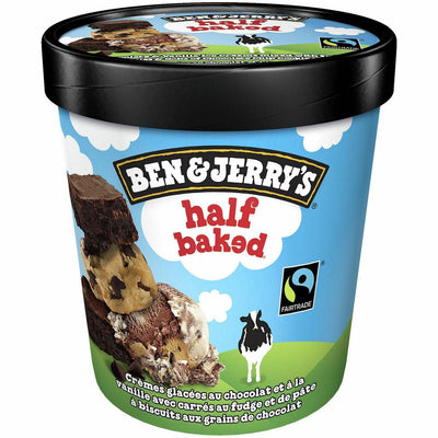 Ben & Jerry's Half Baked Ice Cream - 473ml - Bringme