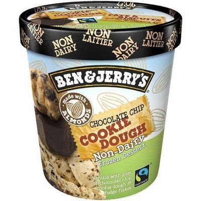 Ben & Jerry's Non Dairy Chocolate Chip Cookie Dough Frozen Dessert - 473ml - Bringme