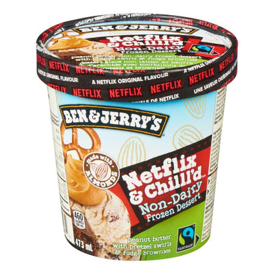 Ben & Jerry's Non-Dairy Netflix & Chill'd Frozen Dessert - 473ml - Bringme