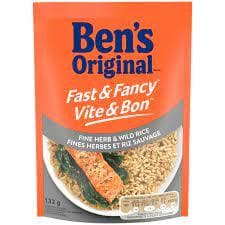 Ben's Original Fast and Fancy Fine Herb & Wild Rice - 132g - Bringme