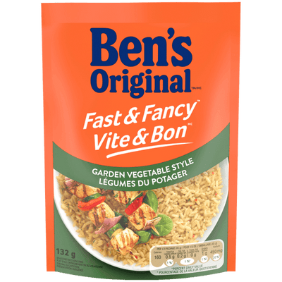 Ben's Original Fast & Fancy Garden Vegetable Style Rice - 132g - Bringme