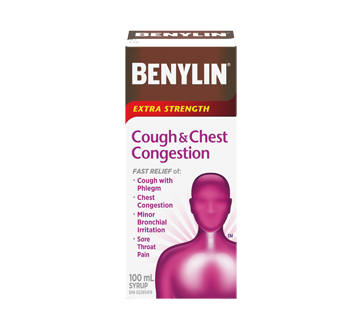 Benylin Cough & Chest Congestion Extra-Strength Syrup - 100 ml
