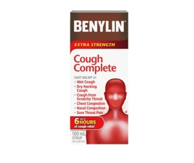 Benylin Cough Complete Extra Strength Syrup- 100 ml - Bringme