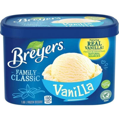 Breyer's Classic Vanilla Ice Cream - 1.66L - Bringme