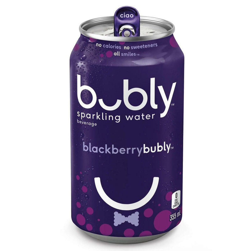Bubly Blackberry Sparkling Water - 355ml - Bringme