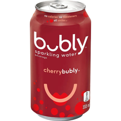 Bubly Cherry Sparkling Water - 355ml - Bringme