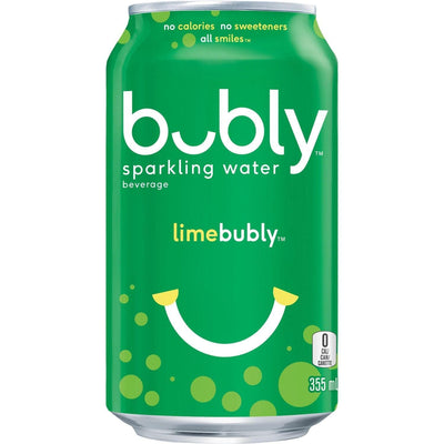Bubly Lime Sparkling Water -355ml - Bringme