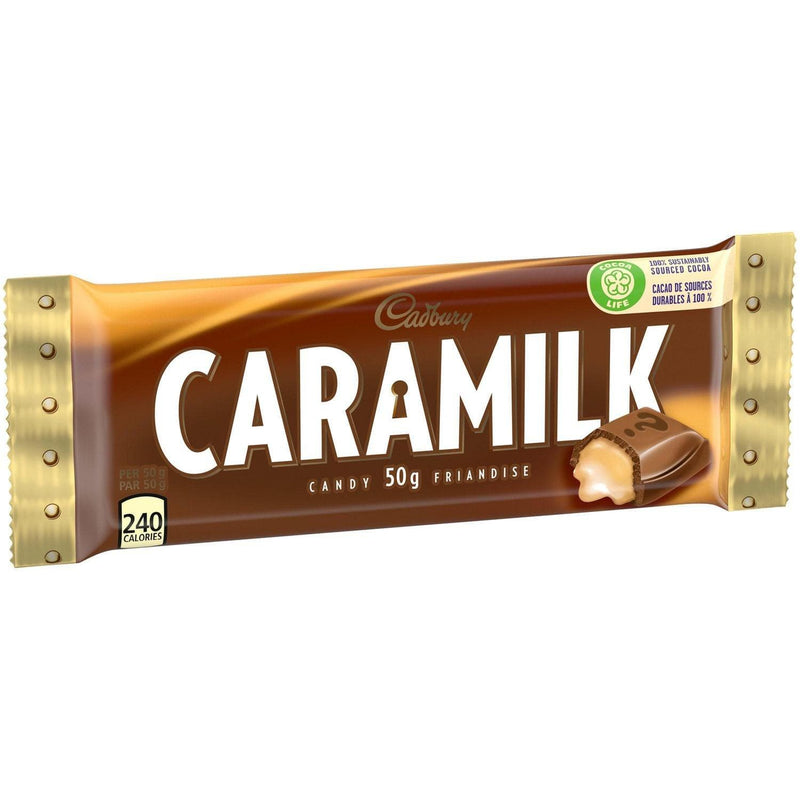 Cadbury Caramilk Singles Chocolate Bar - 50 g - Bringme