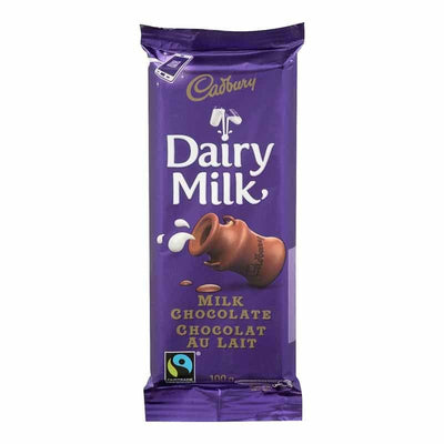 Cadbury Dairy Milk Chocolate Bar - 100g - Bringme