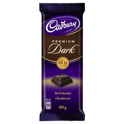 Cadbury Dairy Milk Premium Dark Chocolate  - 100g - Bringme