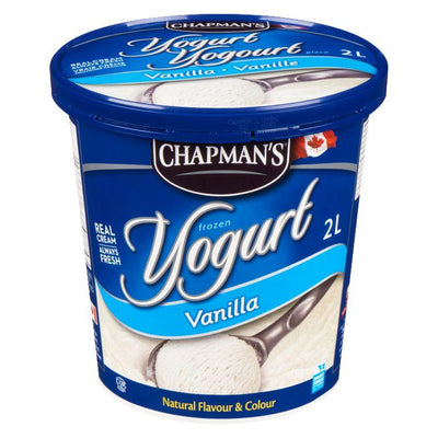 Chapman's Frozen Yogurt Vanilla - 2L - Bringme