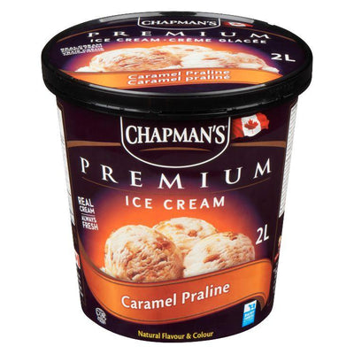 Chapman's Premium Caramel Praline Ice Cream - 2L - Bringme