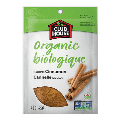 Club House  Organic Biologique Ground Cinnamon - 40 g - Bringme