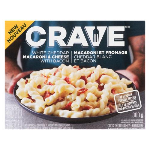 Crave White Cheddar Mac & Cheese with Bacon - 300g - Bringme