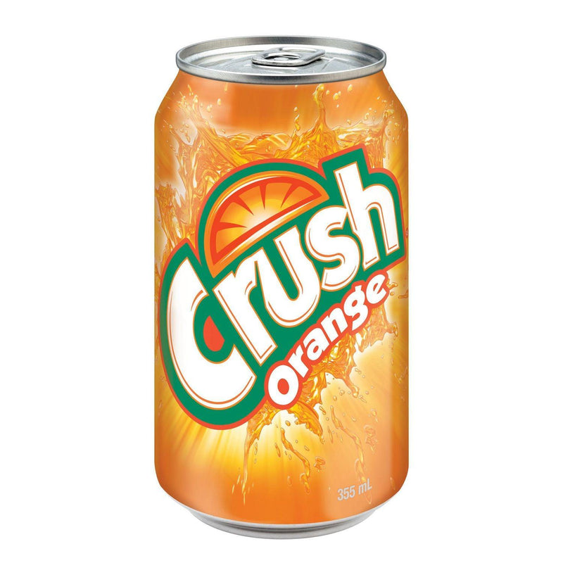 Crush Orange Can - 355ml - Bringme