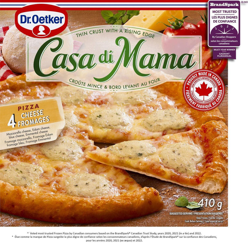 Dr. Oetker Casa Di Mama 4 Cheese Pizza - 410g - Bringme