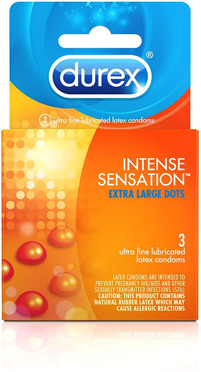 Durex Condoms Intense Sensation 3 - Pack - Bringme