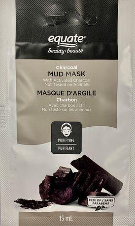 Equate Charcoal Mud mask with Activated Charcoal- 1 Sheet - Bringme