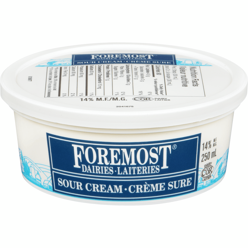 FOREMOST Sour Cream 14% M.F. - 250ml - Bringme