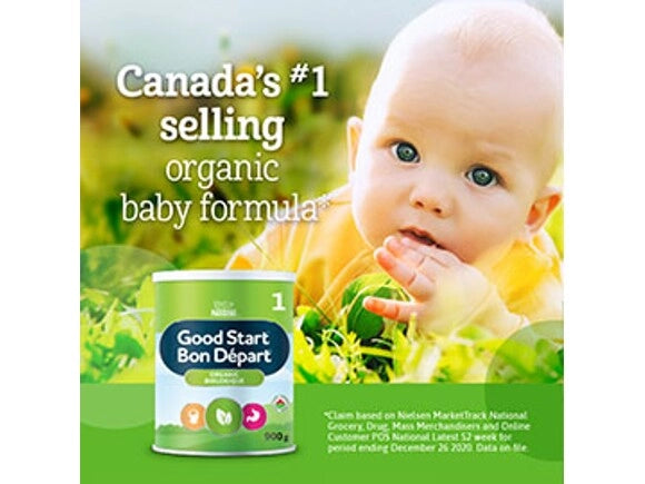 Organic baby formula | GOOD START - 900g