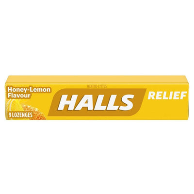 Halls Mentho-Lyptus Honey Lemon Flavour - 9 Lozenges - Bringme