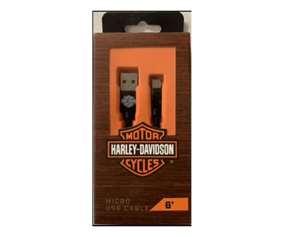 Harley-Davidson Micro USB Cable 6' - Bringme