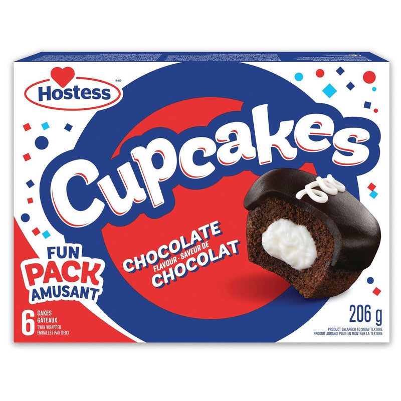 Hostess® Cupcakes Chocolate Cakes - 206g - Bringme