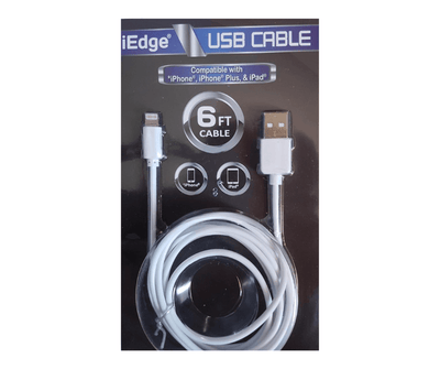 iEdge Iphone Charging Cable 6ft - Bringme