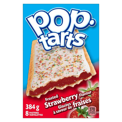 Kellogg's Pop Tart Frosted Strawberry 384g. - Bringme