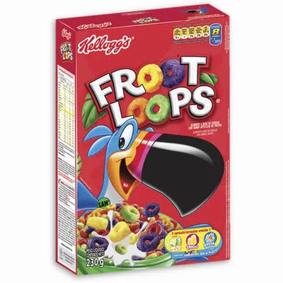 Kellogg's Froot Loops Cereal - 230g - Bringme