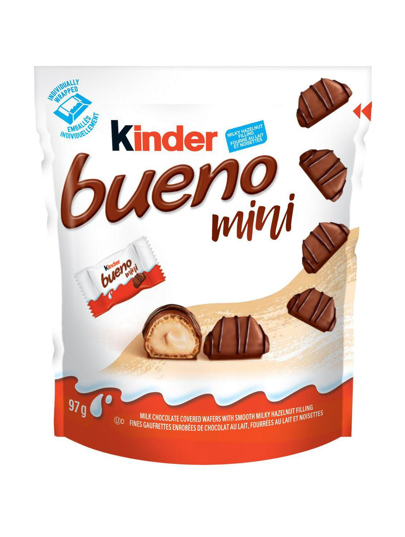 Kinder Bueno Mini Chocolate & Hazelnut Cream Candy Bars - 97 g - Bringme