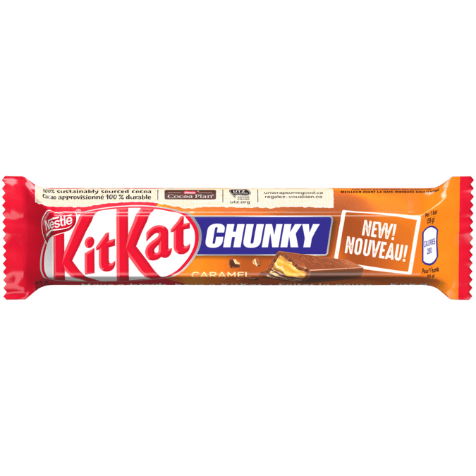 KitKat Chunky Caramel - 55g - Bringme