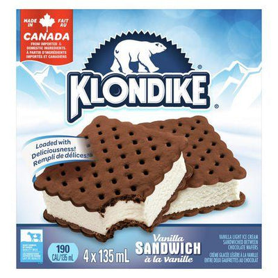 Klondike Vanilla Ice Cream Sandwich - 4x135ml - Bringme