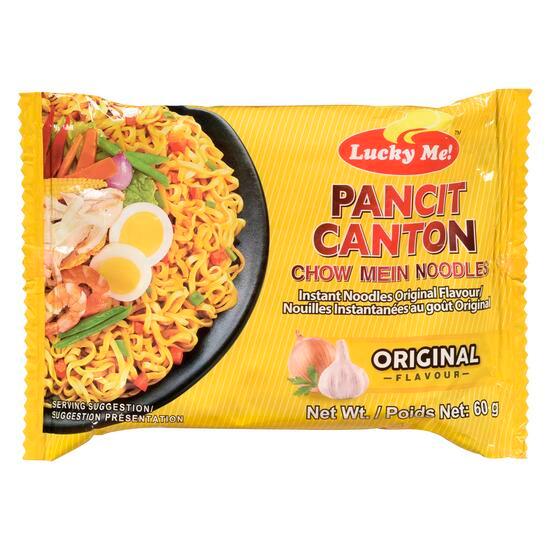 Lucky Me - Instant Pancit Canton Chow Mein Original - 60g - Bringme