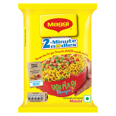 Maggi 2 Minutes Noodles Masala, 70 grams- 1 pack - Pure Indian Flavour - Bringme