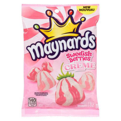 Maynards Swedish Berries & Creme Candy - 182g - Bringme